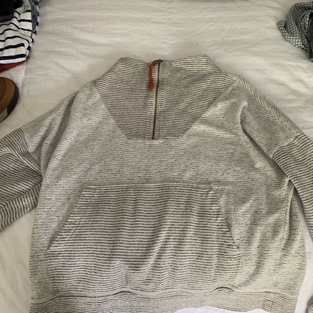 REI medium quarter zip pullover.